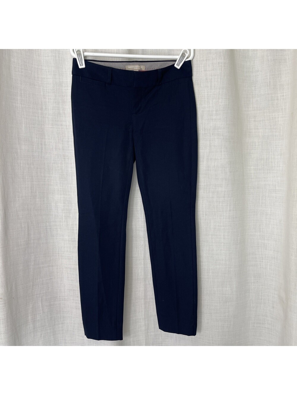 Banana Republic Navy Blue Women’s Pant Sloan Petite Zero